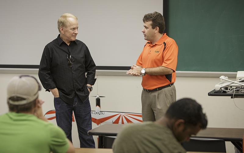 Class with guest speaker Class with guest speaker